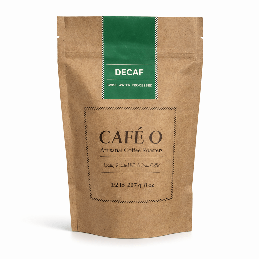 Decaf coffee bag